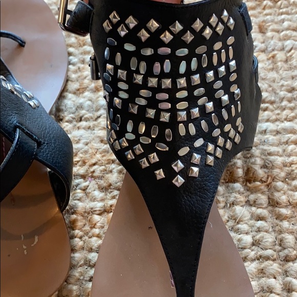 Dolce Vita Studded Gladiator Sandals - Picture 4 of 5